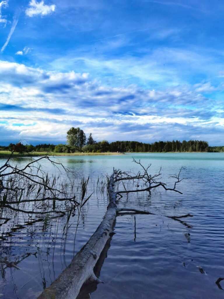 Blick über den großen Ostersee