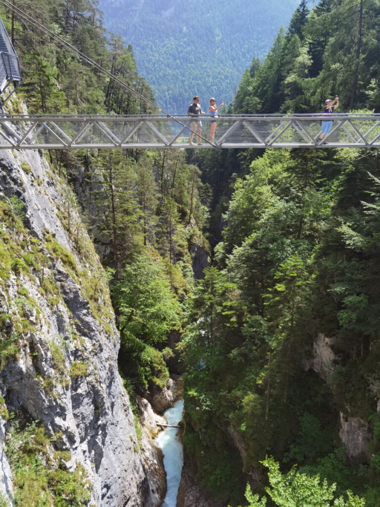 Leutaschklamm Wanderung in der Leutascher Geisterklamm